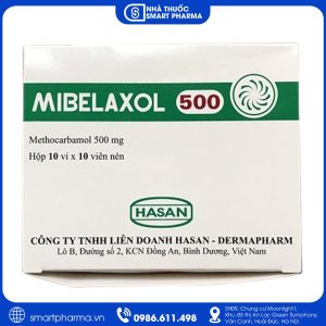 Mibelaxol 500 – Giảm đau, giảm co cứng cơ