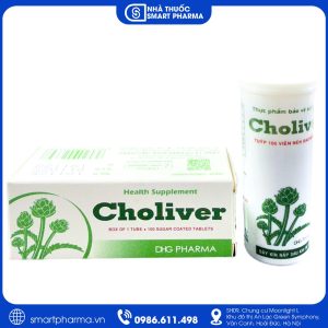 Thuốc Choliver DHG - Hỗ trợ gan mật, cải thiện tiêu hóa