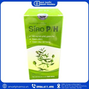 Siro ho P/H - Giảm ho, đau rát họng và long đờm hiệu quả