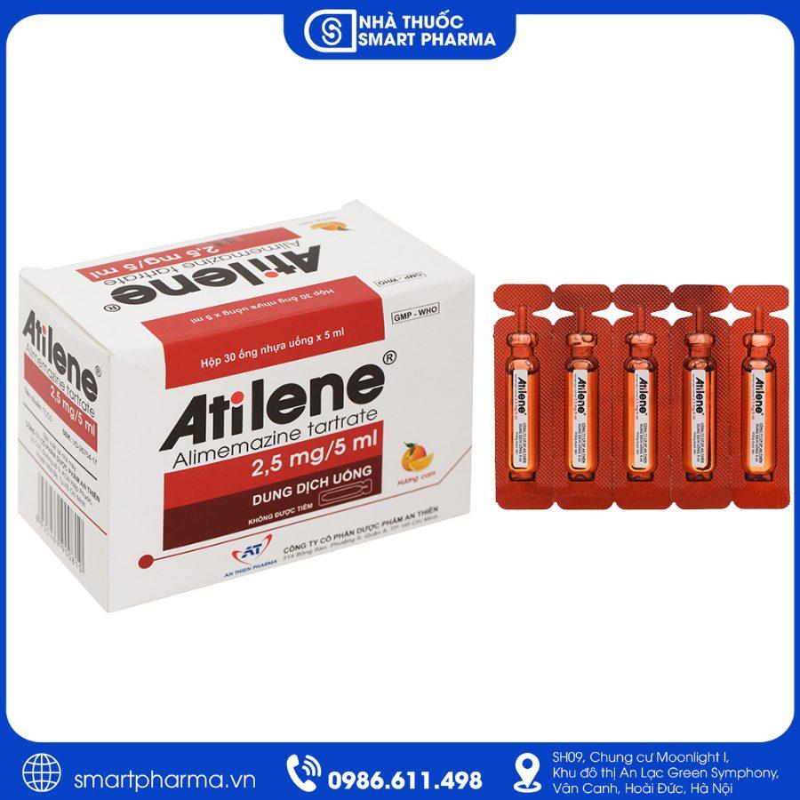 NT Smartpharma Atilene 2,5mg/5ml điều trị dị ứng và giảm ho do kích ứng