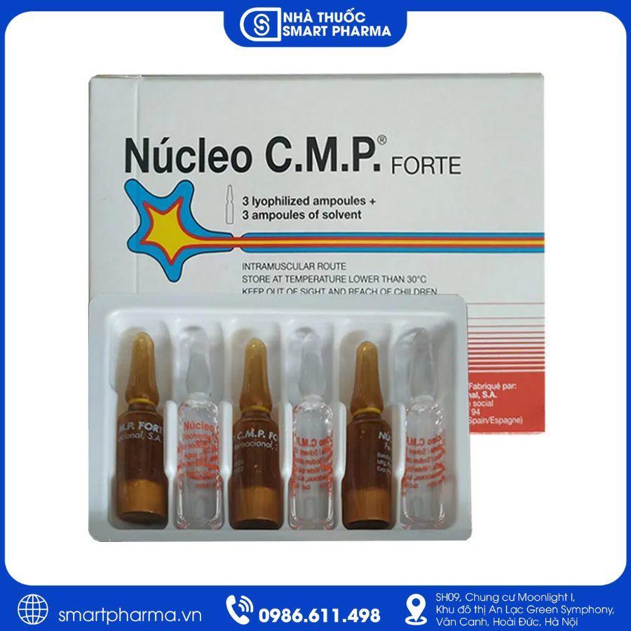 NT Smartpharma Thuốc tiêm Núcleo C.M.P Forte – Điều trị tổn thương thần kinh ngoại biên, đau dây thần kinh