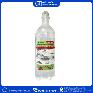 Dung dịch tiêm truyền Natri Clorid 0,9% bổ sung nước và điện giải, điều trị mất nước