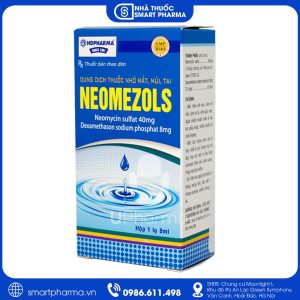 Neomezols 40mg/8mg – Điều trị viêm nhiễm mắt, mũi, tai do vi khuẩn