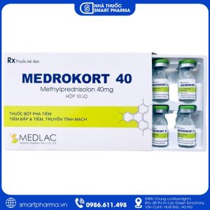Thuốc Medrokort 40 Medlac – Chống viêm, chống dị ứng và ức chế miễn dịch