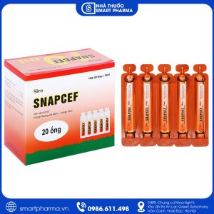 Thuốc Snapcef bổ sung kẽm, điều trị thiếu kẽm và tăng cường sức đề kháng