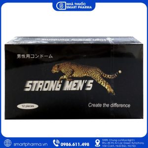 Bao cao su Strong Men's Nhật Bản - Phòng tránh thai và giảm nguy cơ lây truyền bệnh qua đường tình dục