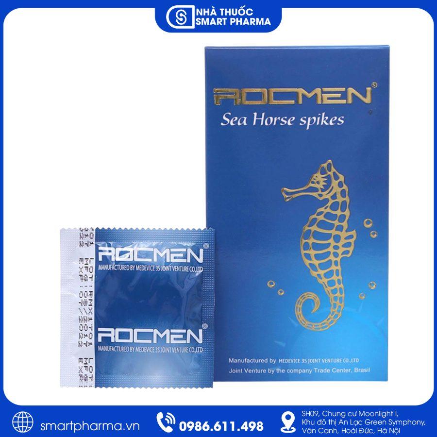 NT Smartpharma Bao cao su Rocmen Cá Ngựa Xanh – Hỗ trợ phòng tránh thai và bảo vệ sức khỏe sinh sản