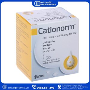 Dung dịch nhỏ mắt Cationorm 0.4ml – Giảm khô mắt, bảo vệ bề mặt nhãn cầu
