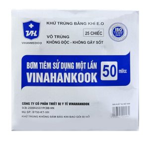 Smart Pharma - Bơm tiêm nhựa 50ml/cc Vinahankook vô trùng, dùng một lần trong y tế 1 Smart Pharma - Page Trang 19
