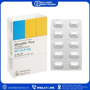 Micardis Plus 40/12.5mg điều trị tăng huyết áp