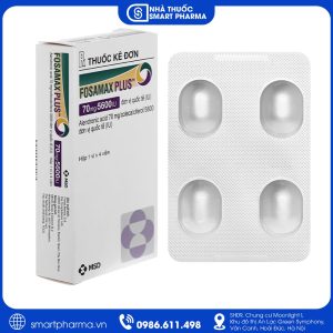 Fosamax Plus 70mg/5600IU điều trị loãng xương và phòng ngừa gãy xương