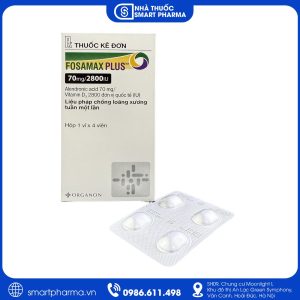 Fosamax Plus 70mg/2800IU điều trị loãng xương và phòng ngừa gãy xương