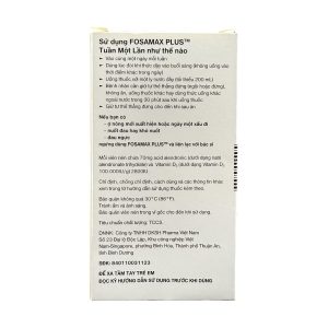 Smart Pharma - Fosamax Plus 70mg/2800IU điều trị loãng xương và phòng ngừa gãy xương 3 Smart Pharma - Page Trang 2026 07 04T080639.032