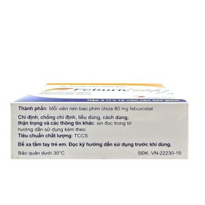 Smart Pharma - Thuốc Feburic 80mg điều trị tăng acid uric huyết mạn tính trong bệnh gout 2 Smart Pharma - Page Trang 2026 07 06T134938.990