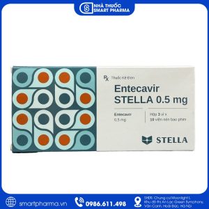 Thuốc Entecavir 0.5mg điều trị viêm gan B mạn tính