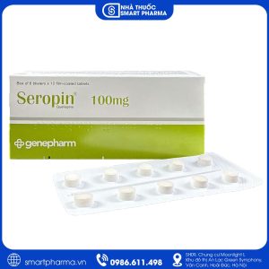 Thuốc Seropin 100mg điều trị tâm thần phân liệt và rối loạn lưỡng cực