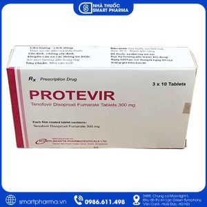 Thuốc Protevir điều trị viêm gan B mạn tính và phối hợp điều trị HIV