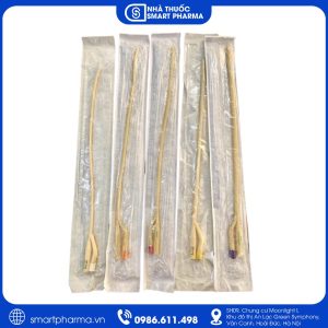 Sonde Foley 2 chạc số 14 hỗ trợ dẫn lưu nước tiểu trong chăm sóc y tế