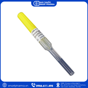 Kim luồn 24G hỗ trợ thiết lập đường truyền tĩnh mạch an toàn