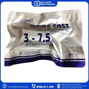 Băng bột tổng hợp ORBE CAST hỗ trợ cố định xương, khớp thay thế bột thạch cao