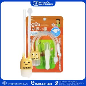 Ống hút mũi có dây Kichilachi hỗ trợ làm sạch dịch mũi cho bé
