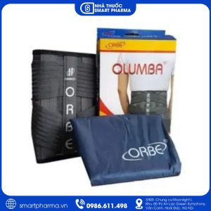 Đai thắt lưng Olumba cỡ XXL hỗ trợ cố định và bảo vệ cột sống thắt lưng