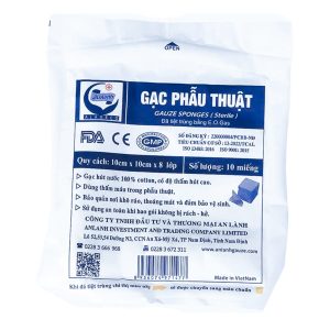 Smart Pharma - Gạc phẫu thuật 10x10cm 8 lớp hỗ trợ thấm máu trong phẫu thuật 1 Smart Pharma - Page Trang 2026 07 10T112730.946