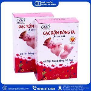 Băng rốn Đông pha hỗ trợ chăm sóc và bảo vệ vùng rốn cho trẻ nhỏ