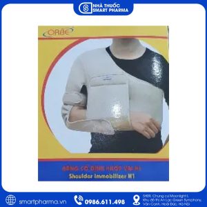 Đai cố định khớp vai phải H1 cỡ S hỗ trợ cố định và ổn định khớp vai