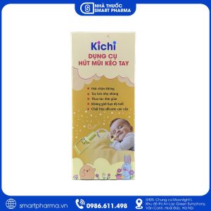 Dụng cụ hút mũi kéo tay KICHI hỗ trợ làm sạch dịch mũi cho bé