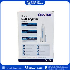 Máy tăm nước Oromi VTM-5025A hỗ trợ làm sạch răng miệng, loại bỏ mảng bám hiệu quả