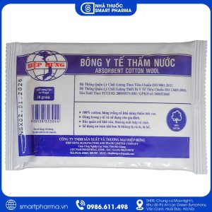 Bông y tế Hiệp Hưng 10g hỗ trợ vệ sinh và chăm sóc vết thương