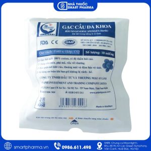 Smart Pharma - Gạc cầu đa khoa Alameco hỗ trợ lau rửa và thấm hút dịch vết thương 1 Smart Pharma - Page Trang 2026 07 24T144235.350
