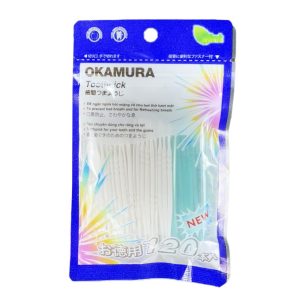 Chỉ nha khoa tăm OKAMURA hỗ trợ làm sạch kẽ răng và chăm sóc nướu