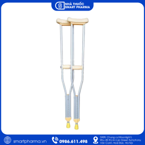 Nạng nhôm hỗ trợ di chuyển cho người bị chấn thương và hạn chế vận động