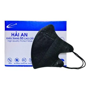 Smart Pharma - Khẩu trang 5D Hải An Đen hỗ trợ ngăn bụi và bảo vệ đường hô hấp 1 Smart Pharma - Page Trang 2026 07 25T090755.395