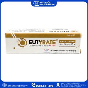 Thuốc bôi da Eutyrate cream 0.05% hỗ trợ điều trị viêm da và chàm