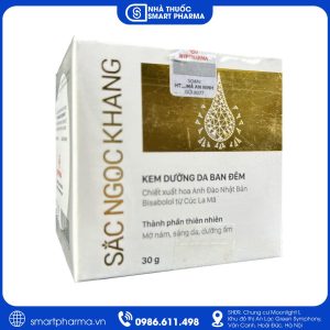 Kem dưỡng da ban đêm Sắc Ngọc Khang giúp mờ nám, sáng da