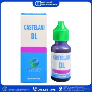 Dung dịch bôi da Castelani DL hỗ trợ sát khuẩn và bảo vệ da