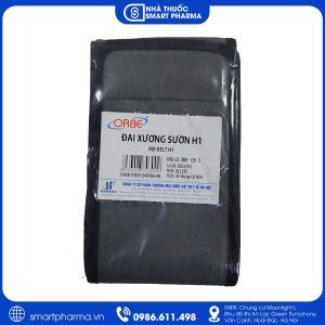 Đai xương sườn H1 cỡ S hỗ trợ cố định vùng ngực khi gãy, rạn xương sườn