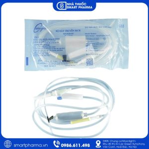 Dây truyền dịch Omiga hỗ trợ đưa dịch truyền và thuốc vào cơ thể theo chỉ định y tế
