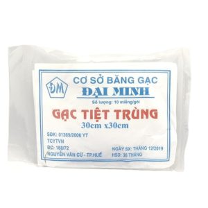 Smart Pharma - Gạc tiệt trùng 30x30 hỗ trợ thấm dịch, băng bó và bảo vệ vết thương ngoài da 1 Smart Pharma - Page Trang 7