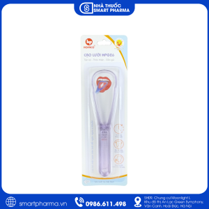 Dụng cụ Cạo lưỡi HPG26 hỗ trợ làm sạch mảng bám, giảm hôi miệng