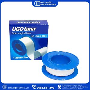 Băng dính UrgoTana 1.25cm x 5m cố định băng gạc, vật tư y tế nhỏ