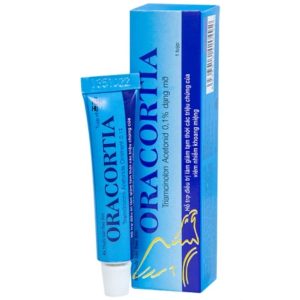 Thuốc mỡ Oracortia 0,1% điều trị hỗ trợ viêm và tổn thương loét trong khoang miệng