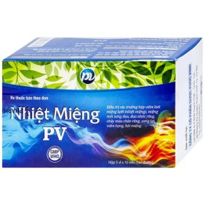 Thuốc nhiệt miệng PV điều trị viêm loét miệng lưỡi, sưng lợi và đau răng
