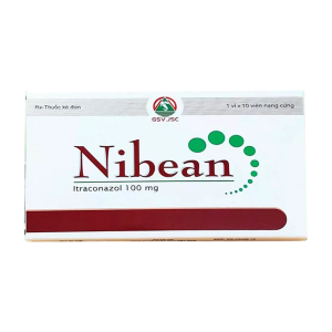 Thuốc Nibean 100mg điều trị nhiễm nấm Candida, nấm da và nấm móng