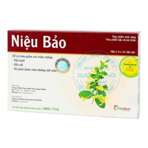 Niệu Bảo hỗ trợ lợi tiểu, giảm tiểu buốt và tiểu rắt