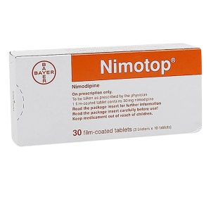 Thuốc Nimotop 30mg phòng và điều trị thiếu máu cục bộ não do co thắt mạch