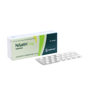 Thuốc Nivalin 5mg Sopharma điều trị sa sút trí tuệ, Alzheimer (1 vỉ x 20 viên)